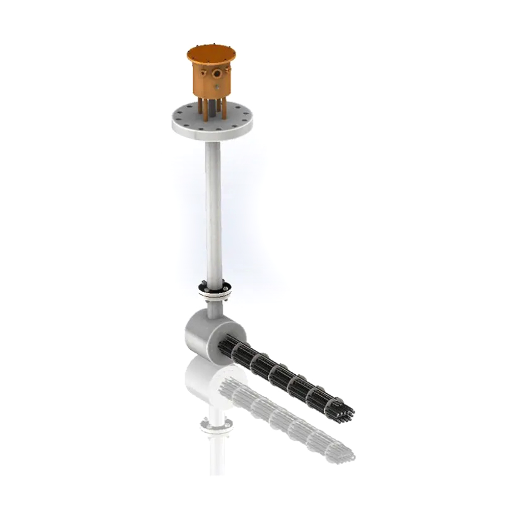 পার্শ্ব নিমজ্জন হিটার উপর ট্যাংক degreasing